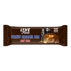 LoveRaw - Peanut Caramel Bar M:lk Choc 40gm