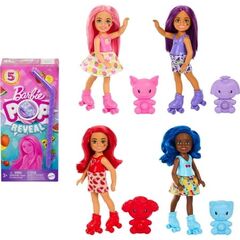 Barbie Pop Reveal Fruit Series Chelsea Doll with 5 Surprises Including Pop-It Pet Scent & Color Change (Styles May Vary)