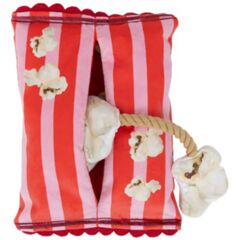Indie & Scout Plush Popcorn Toy Red