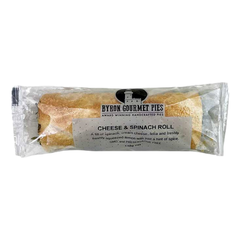 Byron Gourmet Pies - Cheese & Spinach Roll 140gm (not postable)