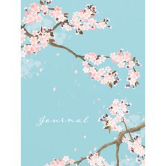 Spring Cherry Blossoms Journal