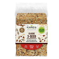 Dr Kargs - Organic Crispbread Classic 3 Seeds 200gm