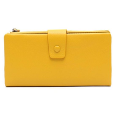Winifred Yellow Genuine Leather Wallet