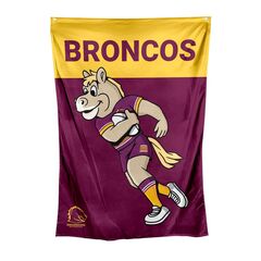 Brisbane Broncos Cape Wall Flag (Mascot)