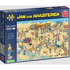 Jan Van Haasteren Sand Sculptures 1000 Pc Comic Puzzle