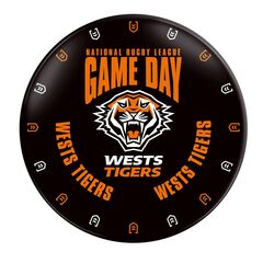 Wests Tigers Melamine Plate (Game Day)