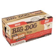 Big Dog BARF Beef Raw Food 3kg 12pk