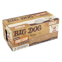 Big Dog BARF Kangaroo Single Protein Raw Food 3kg 12pk