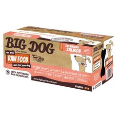 Big Dog BARF Tasmanian Salmon Raw Food 3kg 12pk