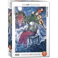 Jigsaw 1000pc Fine Art Collection - The Blue Violinist