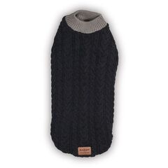 Black Cable Knit
