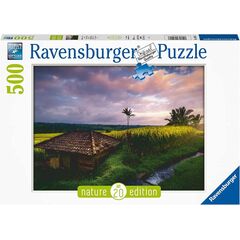 500 Pieces - Bali Rice Fields - Ravensburger Jigsaw Puzzle