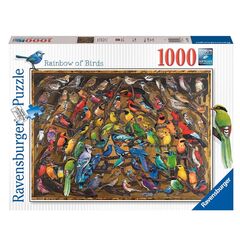 1000 Pieces - Rainbow of Birds - Ravensburger Jigsaw Puzzle