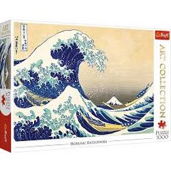 Jigsaw 1000pc - Katsushika Great Wave