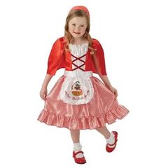 Rubies Red Riding Hood Child Costume 6-8 Years