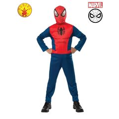 Rubies Marvel Spider-Man Classic Costume 3-5yrs