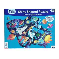Shiny Shaped Jigsaw- Cosmic Space Mission 100 Pieces