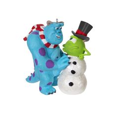 Disney and Pixar Monsters Inc. Sulley Builds a Snow-Mike Hallmark Keepsake Ornament