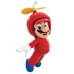 Nintendo Super Marioª Powered Up With Mario Propeller Mario Hallmark Keepsake Ornament