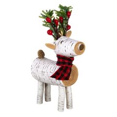 Birch Reindeer Hallmark Keepsake Ornament