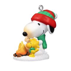 Mini Peanuts¨ Winter Fun With Snoopy Hallmark Keepsake Ornament 1.02''