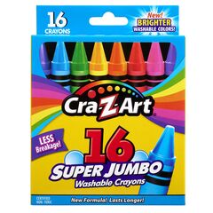 Cra-Z-Art 16 Super Jumbo Crayons