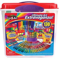 Cra-Z-Art Ultimate Art Extravaganza Tub (130+ Pieces)