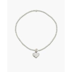 Petals Australia - Sterling Silver Heart Bracelet
