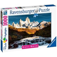 1000 Pieces - Mount Fitz Roy Patagonia - Ravensburger Jigsaw Puzzle
