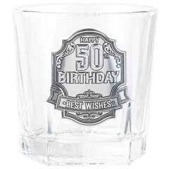 Whisky Glass - 50th (Birthday)