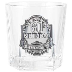 Whisky Glass - 60th (Birthday)