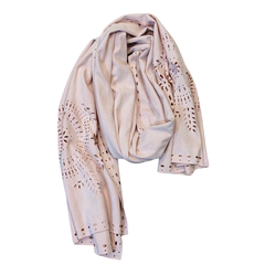 PEONY SUEDE SCARF