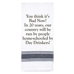 Talkn Tea Towel Day Drinkers