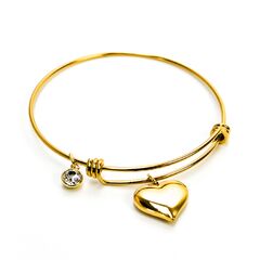 Heart Of Gold Bracelet