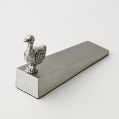 Duck Door Wedge Antique Silver