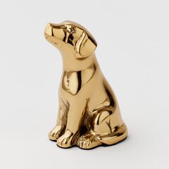 Stay Pawsitive Gold Figurine