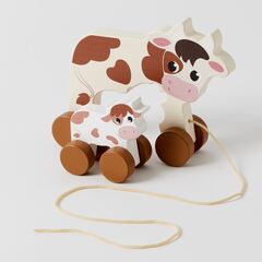 Pull Along Cow & Baby