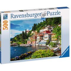 Ravensburger Lake Como Italy 500 Pc Puzzle