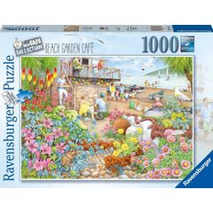 1000 Piece - Beach Garden Cafe - Ravensburger Jigsaw Puzzle