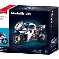 Sluban S1000ms 1/12 Motorcycle Brick Set