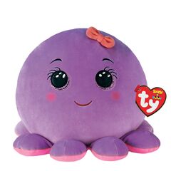 OCTAVIA THE PURPLE OCTOPUS SQUISH-A-BOOS 10 INCH