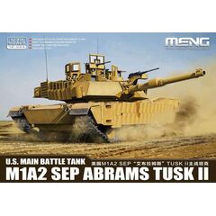 MENG 1/72 M1A2 ABRAMS TUSK II U.S. BATTLE TANK