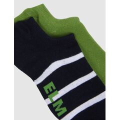 Elm Socks No Show 2pc Shining
