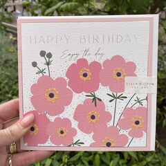 Belly Button Botanique - Happy Birthday Poppies