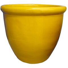 352 Decor Pot Gloss Yellow (Small)