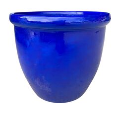 352 Decor Pot Gloss Blue (Small)