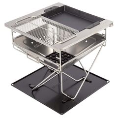 Charmate Collapsible BBQ & Firepit (450mm X 450mm)