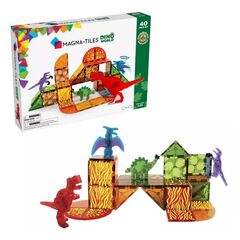 Magna -tiles Dino World 40 Piece Set