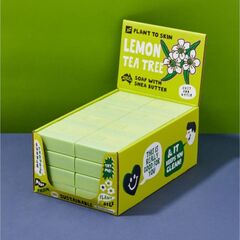 Plant To Skin Lemon Scented Tea Tree Soap - 100g