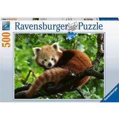 Ravensburg Red Panda Photo 500 Piece Puzzle